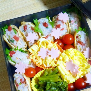 お花見に☆簡単♪いなり寿司弁当